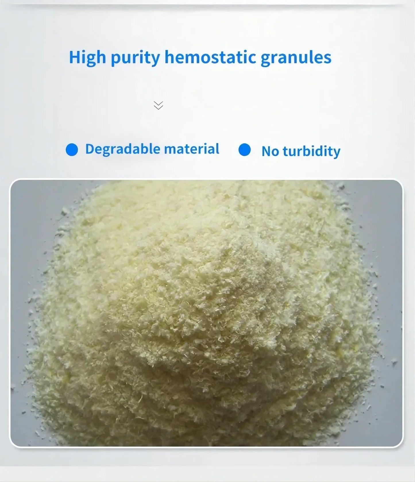 6g Chitosan Powder Applicator — Fast Hemostatic Granule Bandage for Tactical Emergency, Medical Care & Survival Kit