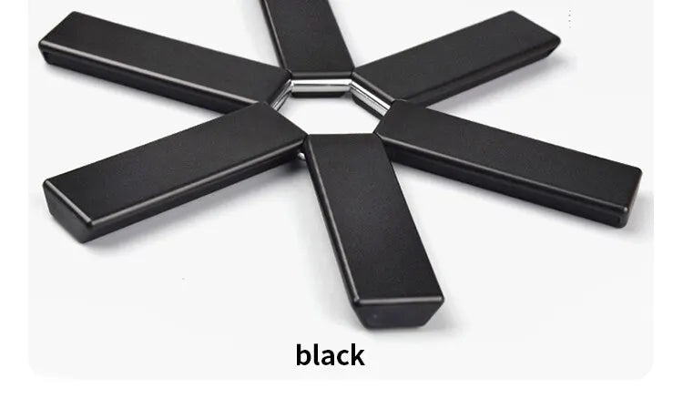 Heat-Resistant Pot Mat & Dish Placemat – Folding Coaster for Pans and Kitchen Use