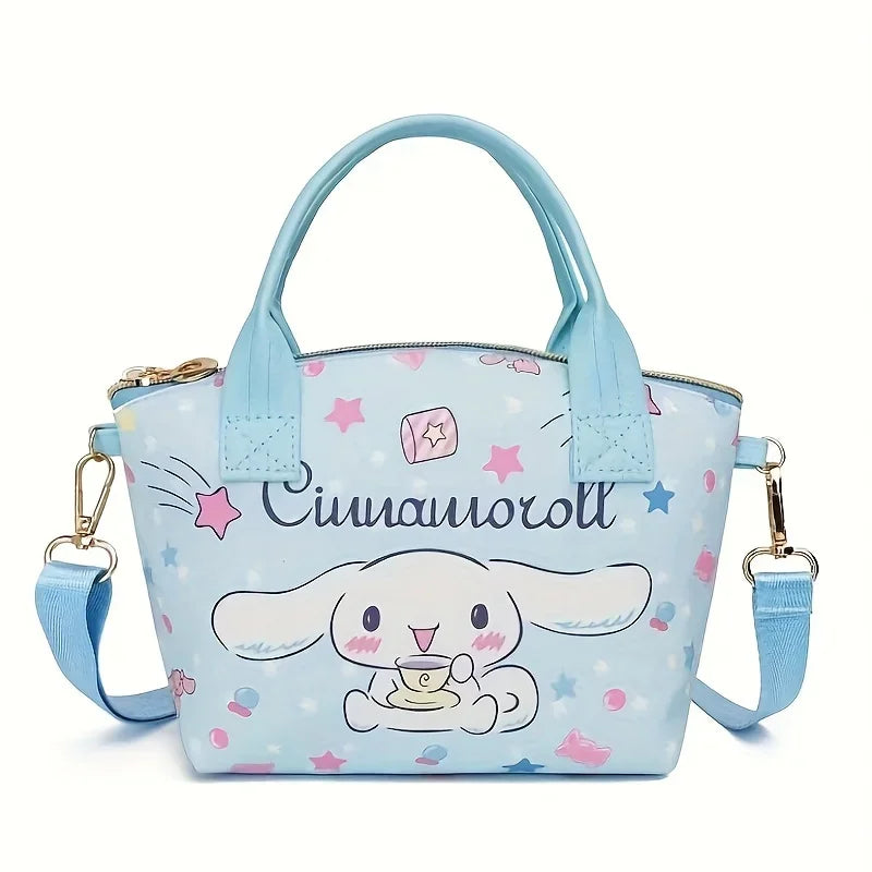 Miniso Lightweight Sanrio Handbag – Cute Hello Kitty Large-Capacity Crossbody Bag, Stylish & Convenient for Shopping