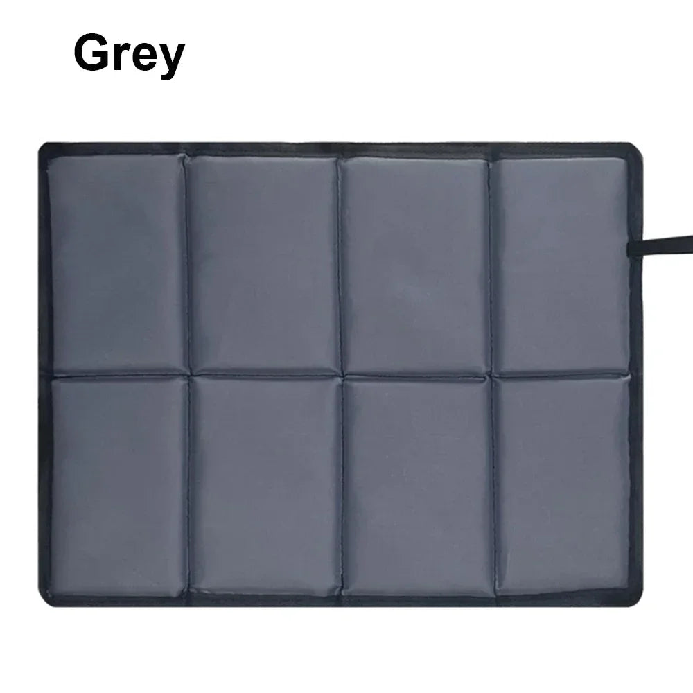 Portable Folding Camping Mat – Waterproof Oxford Foam Sitting Pad for Hiking, Beach, Picnic & Outdoor Use