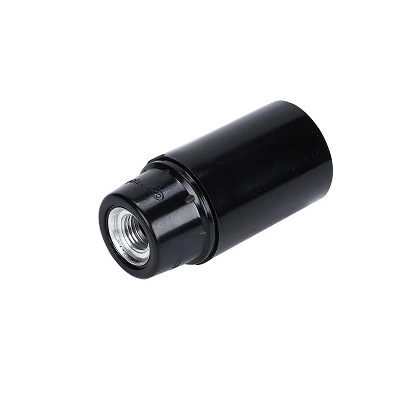 E27 Self-Locking Bakelite Lamp Holder - LED Light Bulb Socket with E14 Cap for Floor & Table Lamps