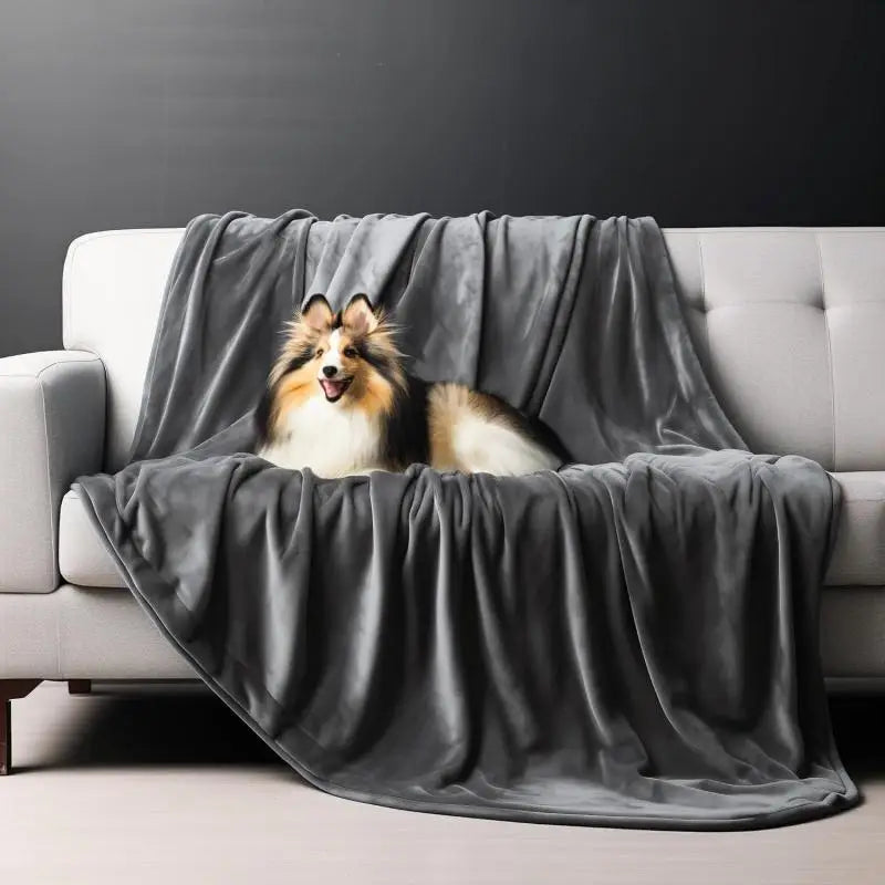 Waterproof Reversible Blanket β Water-Resistant Leakproof Bed & Sofa Cover for Adults, Elderly, and Pets