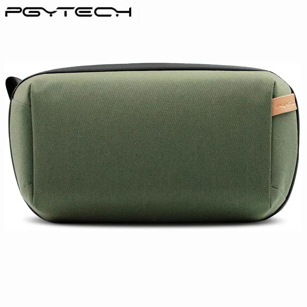 PGYTECH Waterproof Tech Organizer Pouch – Small Electronics Bag for Cables, Phones & Batteries
