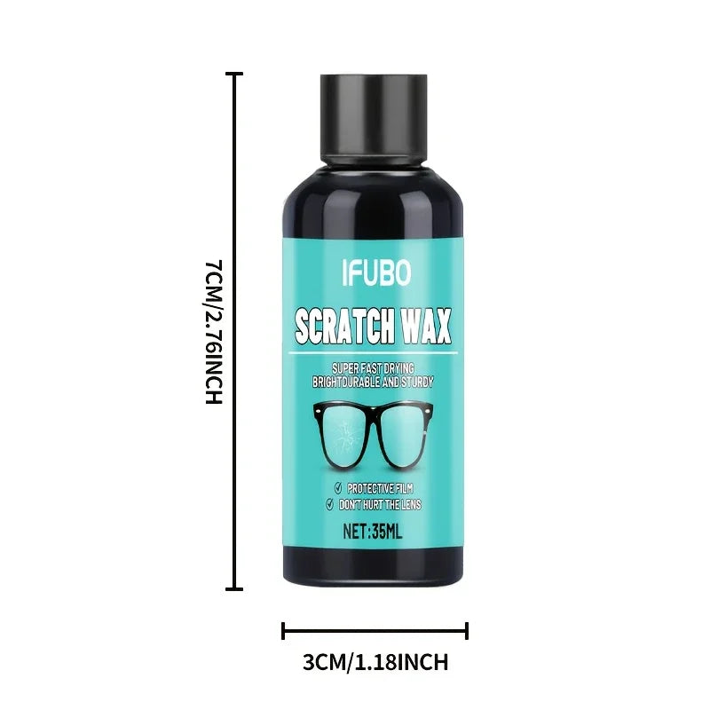 Eyeglass Scratch Repair Cream — Lens & Frame Polish for Buffing and Scratch Removal, Suitable for All Eyeglasses
