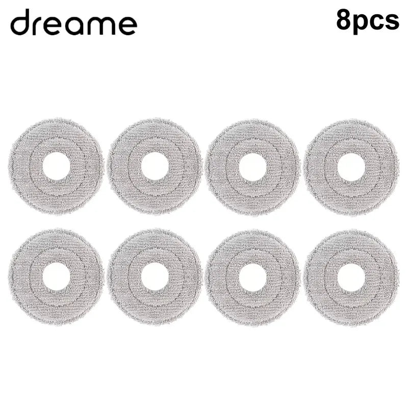 Dreame Robot Vacuum Accessories - Replacement Main Brush, Side Brush, Filter, Mop & Dust Bag for L10s Pro Ultra X30 Series