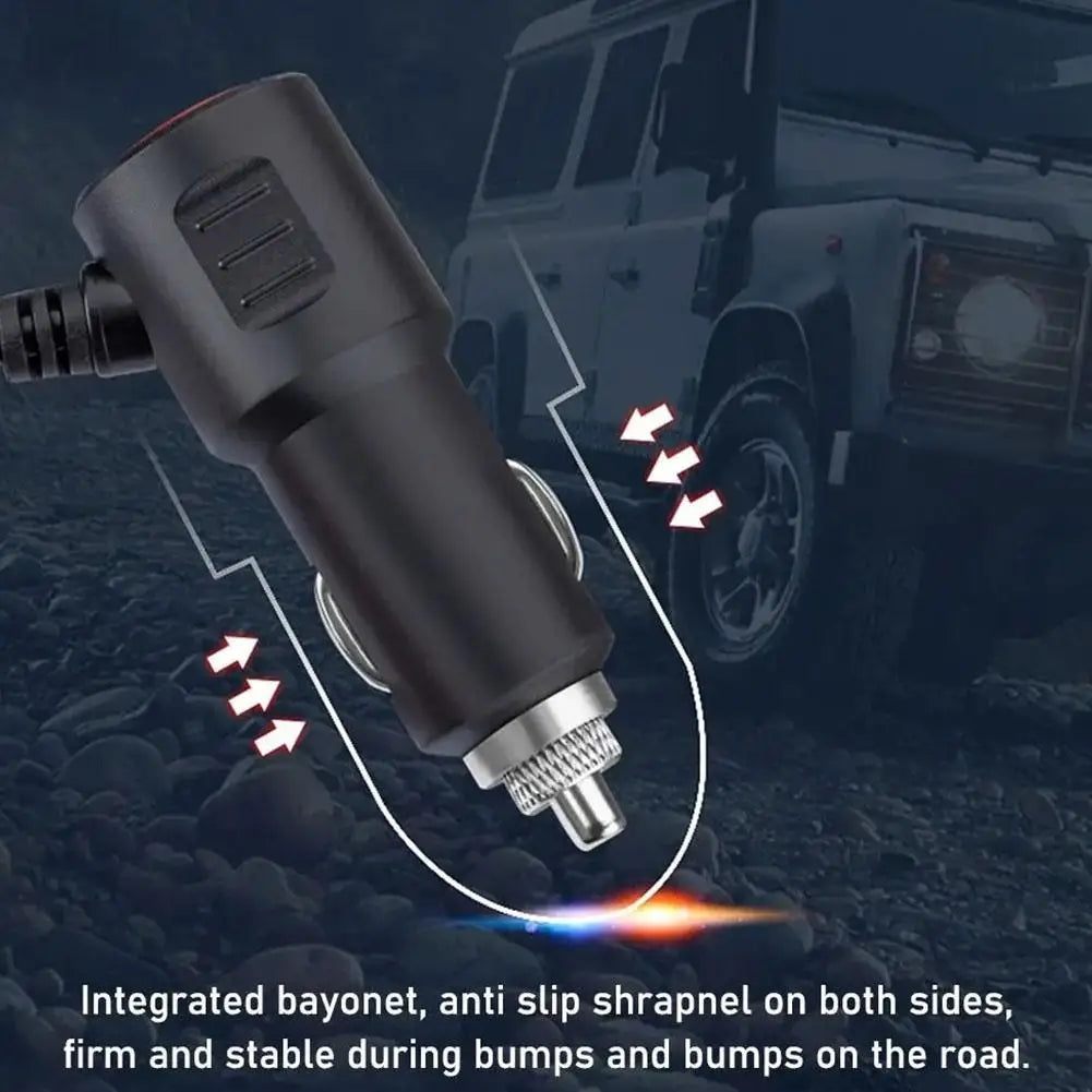 12V/24V Car Cigarette Lighter Adapter – 4 Socket USB Charger with QC3.0 & PD3.1A, 120W Car Accessories Port