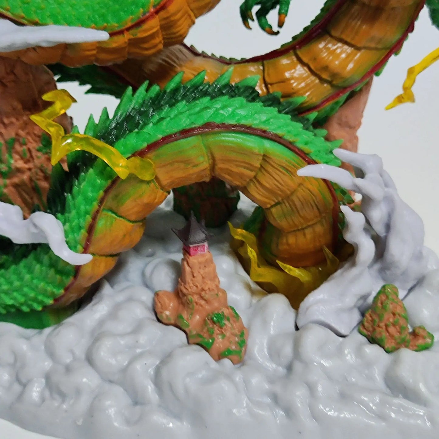 24cm Dragon Ball Anime Figure — Goku & Shenron PVC Statue for Collection & Room Decor