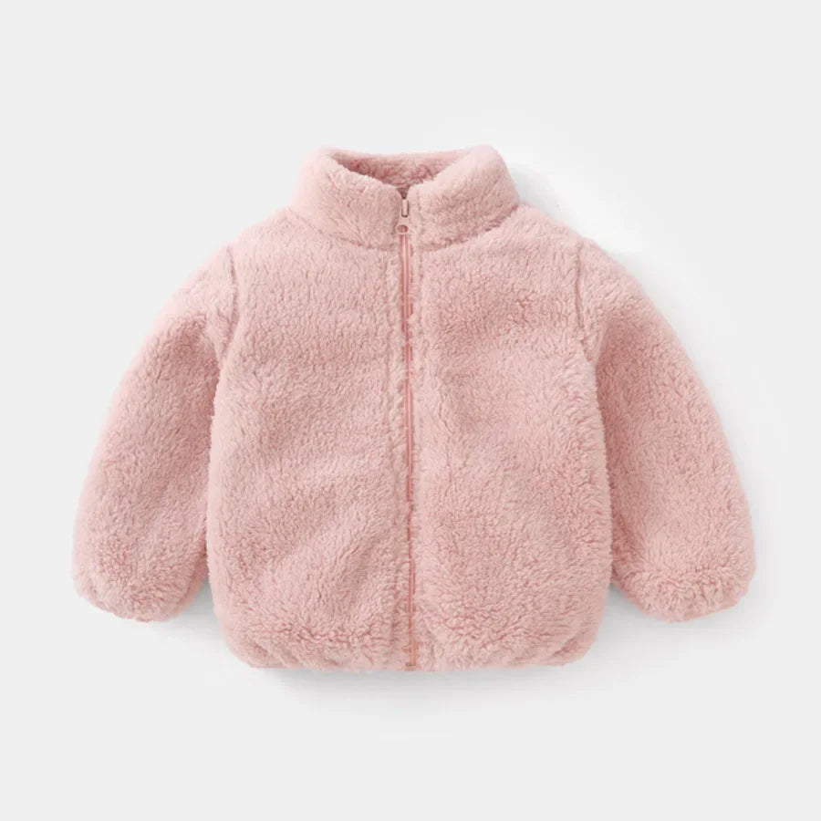 Kids Winter Coats 2024 - New Warm Fleece Jacket for Boys & Girls, Autumn & Spring Outerwear for Children
