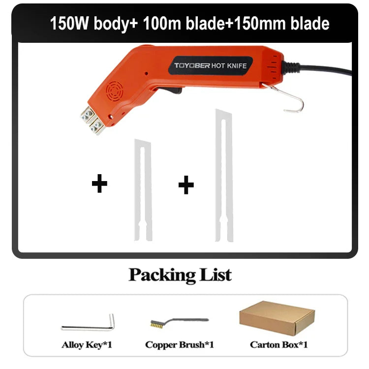 Electric Foam Cutter Hot Knife – Polystyrene, Styrofoam, Fabric, and Rope Cutting Tool for DIY Projects