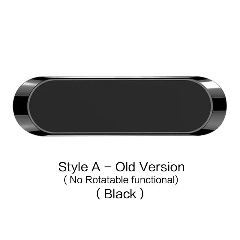 STONEGO 360° Rotating Metal Magnetic Phone Holder – Zinc Alloy Car Mount for Cellphones