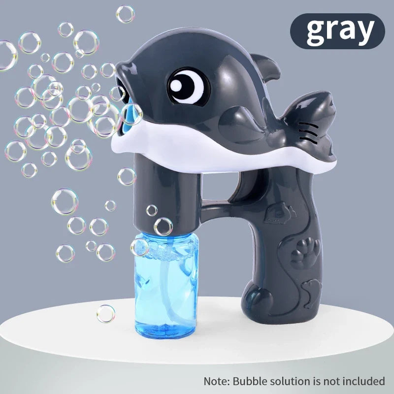 Whale Automatic Bubble Gun - Handheld Bubble Blower Toy for Summer Fun, Easter & Birthday Parties