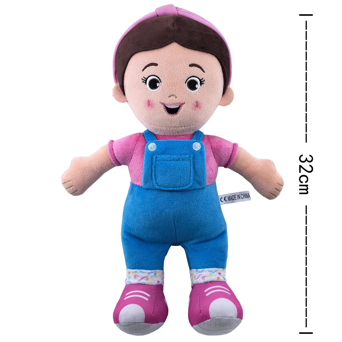Ms. Rachel Speak and Sing Doll - 30cm Tall Interactive Plush Toy for Toddlers, Suitable for Boys and Girls Ages 6 Months to 3+ Years
