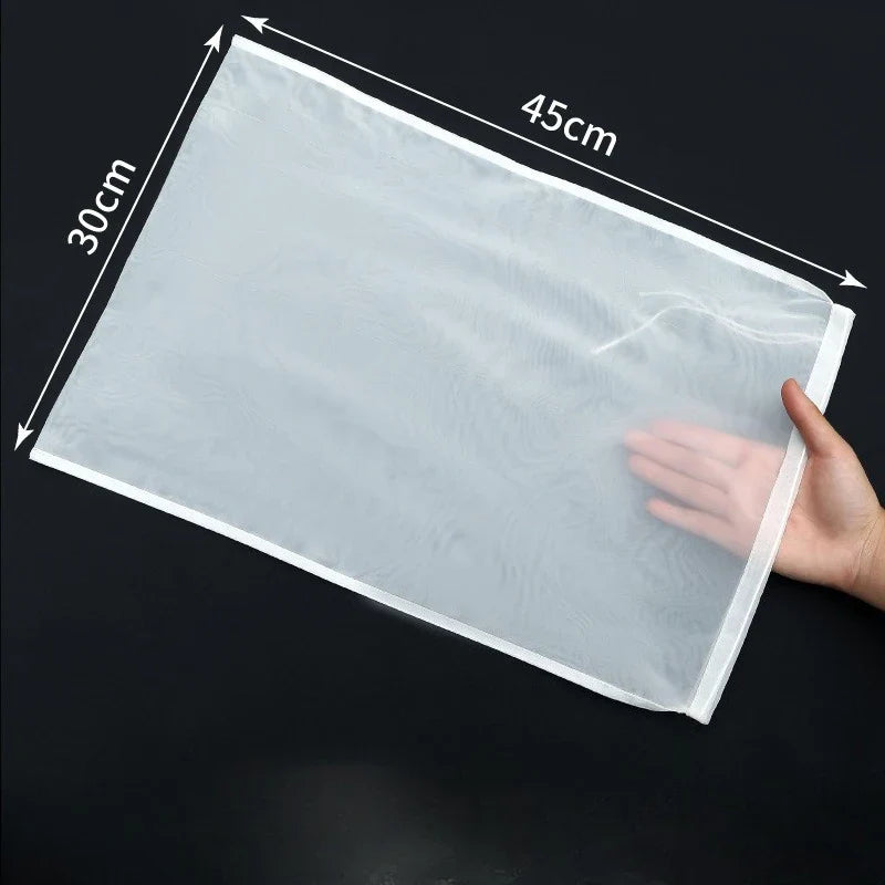 Reusable Kitchen Filter Mesh Bags — Food-Grade Soy Milk and Juice Strainer Bags for Home Brewing