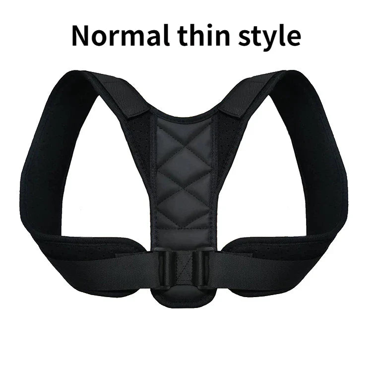 Adjustable Back & Shoulder Posture Corrector Belt — Clavicle & Spine Support for Home, Office & Sports | Upper Back & Neck Brace