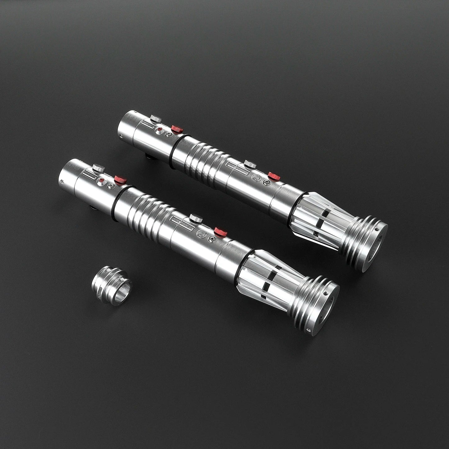 Darth Maul Double-Edged Neopixel Lightsaber – Xenopixel Jedi Laser Sword for Heavy Dueling & Cosplay