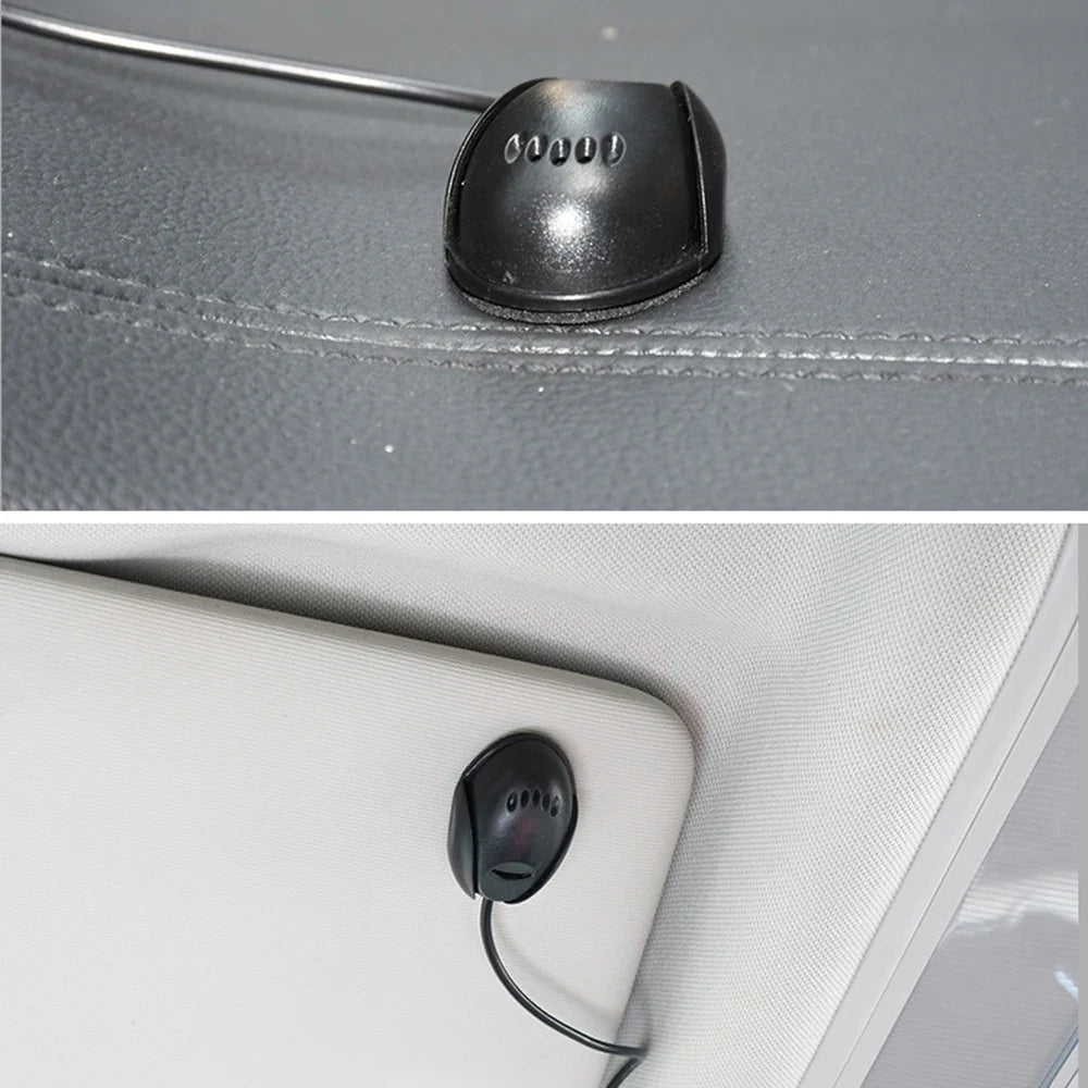 3.5mm Wired Car Microphone Mini – Hands-Free Audio Mic for Stereo, DVD & Radio Player (Paste Mount)