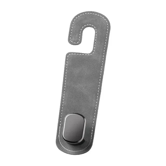 2-in-1 Car Rear Seat Hook – Universal Headrest Hanger Clip, Double Hook Storage for Car Interior Accessories