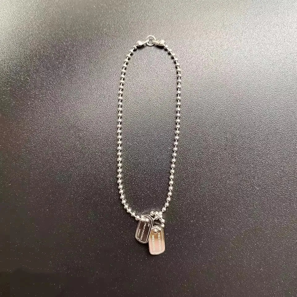 1/6 Scale Cross & Dog Tag Necklace – Soldier Clothes Accessory for 12-Inch Action Figures