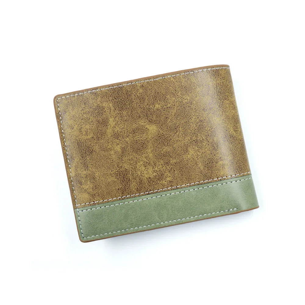 Anime Scout Regiment Khaki Men's Wallet – Folding Purse with Stylish Design
