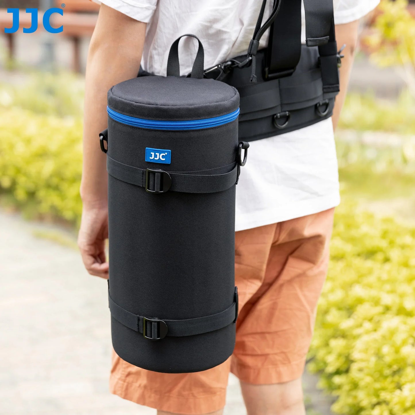 JJC Large Camera Lens Pouch — Thick Protective Case for Nikon 180-600mm, Sony 200-600mm Zoom Lens