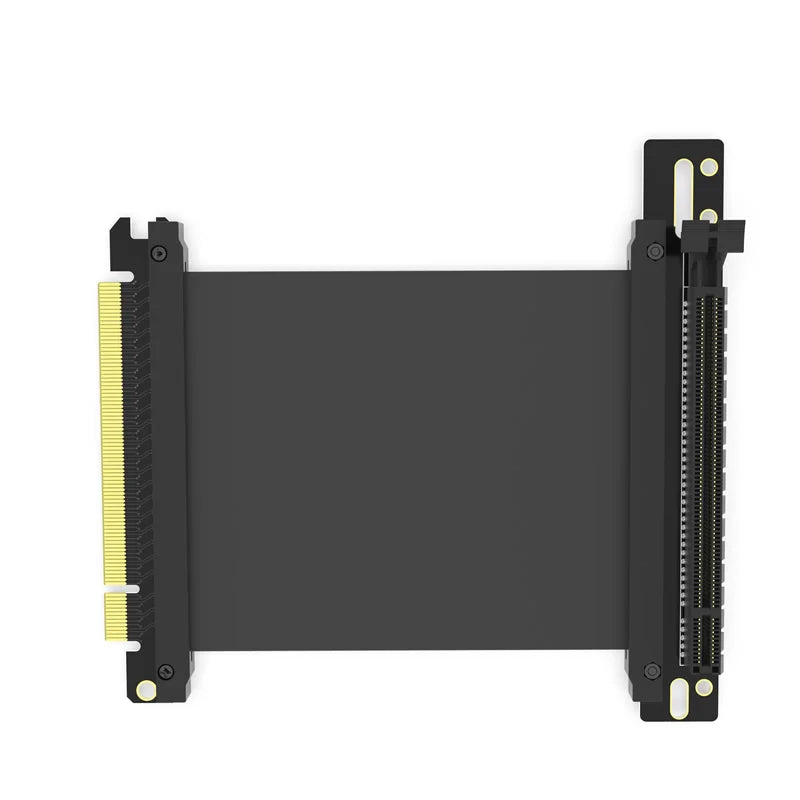 PCIe 3.0 x16 Riser Cable - 90° Full Speed Graphics Card Extension Adapter 164-Pin