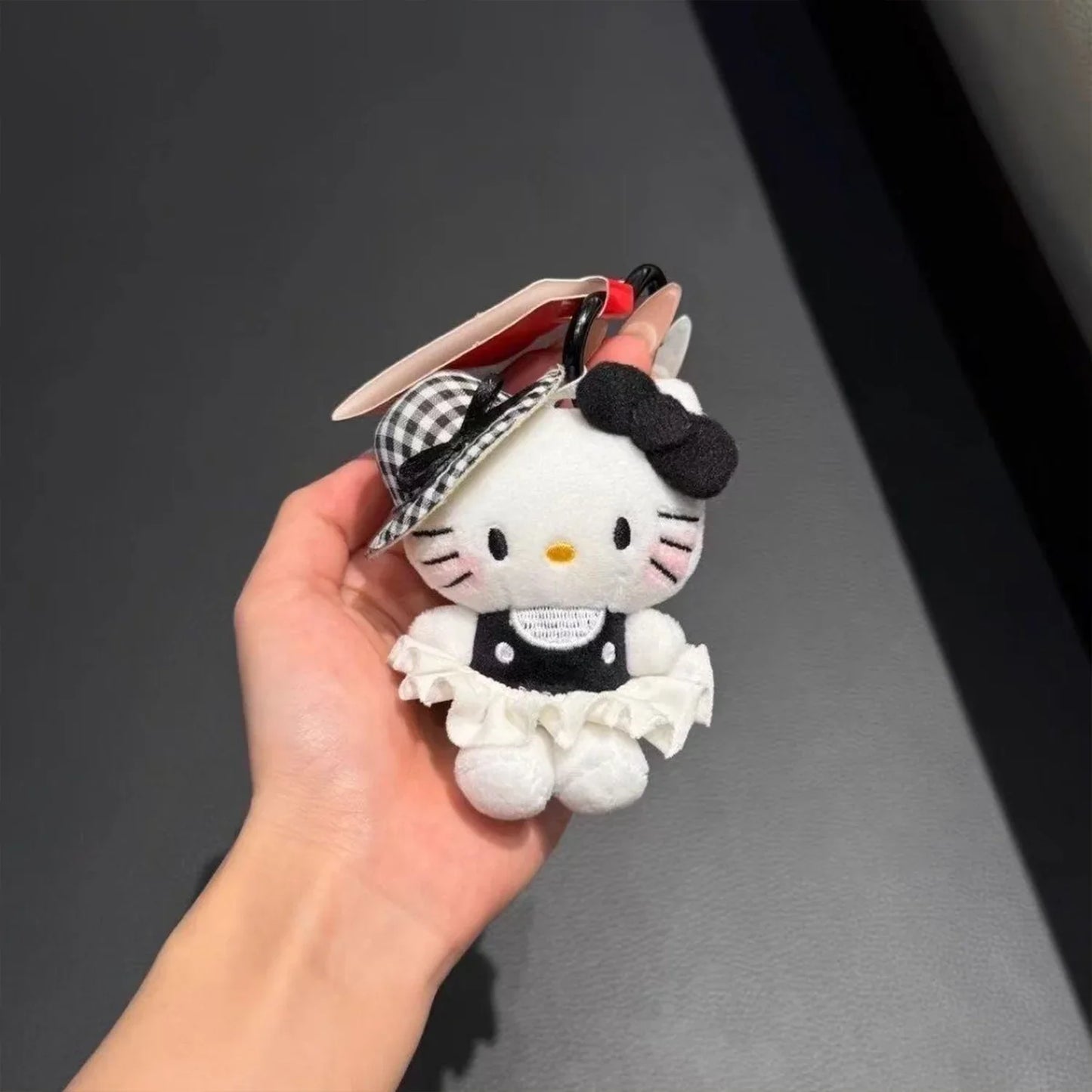 Cute Cartoon Girl Plush Keychain - Adorable Doll Bag Pendant & Gift for Girls