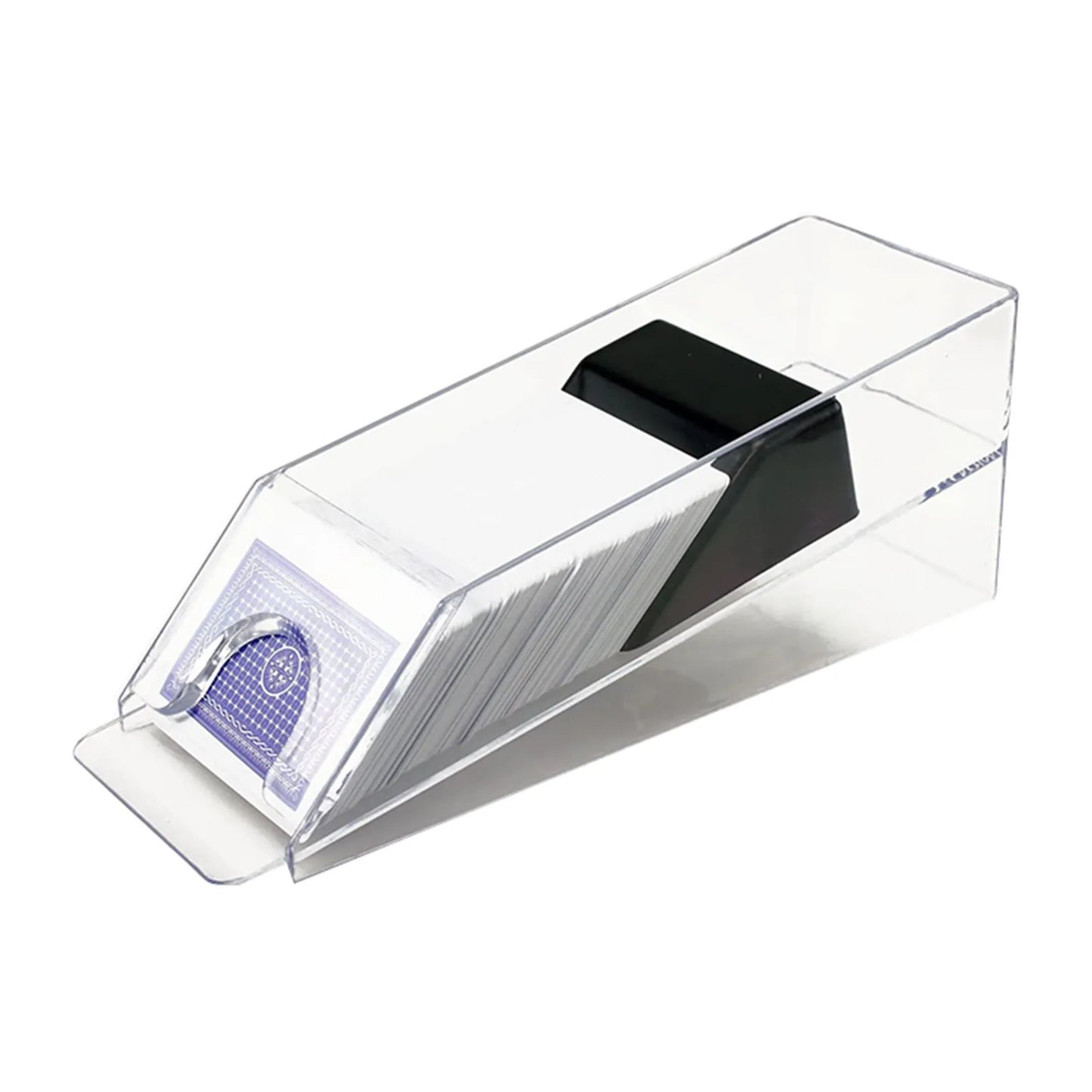 Deluxe 4-Deck Poker Shoe β Playing Card Dealing Game Accessory for Casino, Home & Garden Decor