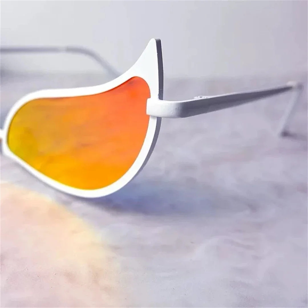 Doflamingo Cosplay Sunglasses - Donquixote PVC Cat Eye Anime Glasses for Men and Women, Party Gift