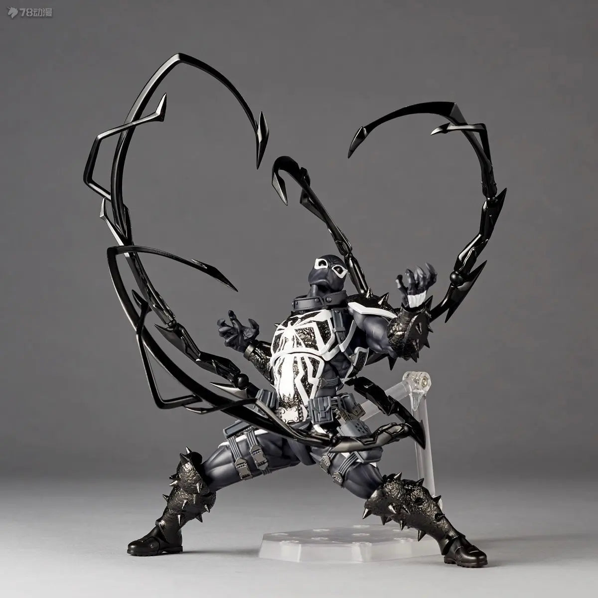 CT White Venom Action Figure – High-Quality KO Model with Accessories, Collectible Figurine Statue Ornament Christmas Gift