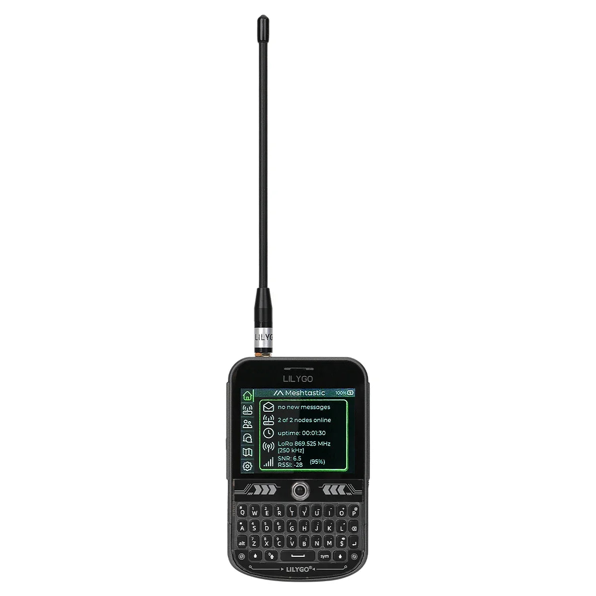 LILYGO T-Deck Plus LoRa Mesh Radio - ESP32-S3 GPS LoRaWAN Pocket Tracker for Meshtastic