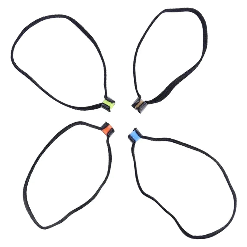 Fishing Tippet Spool Rings – Plastic Wire Loop Tackle Tool, Fly Fishing Tippet Holder with Spool Bands 69HD