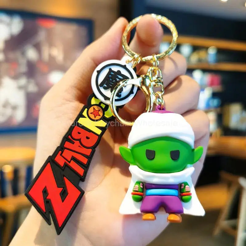 Dragon Ball Z Keychain β Super Saiyan Goku, Bulma, Broly, Piccolo & Majin Buu Car Pendant Toy Gift for Kids