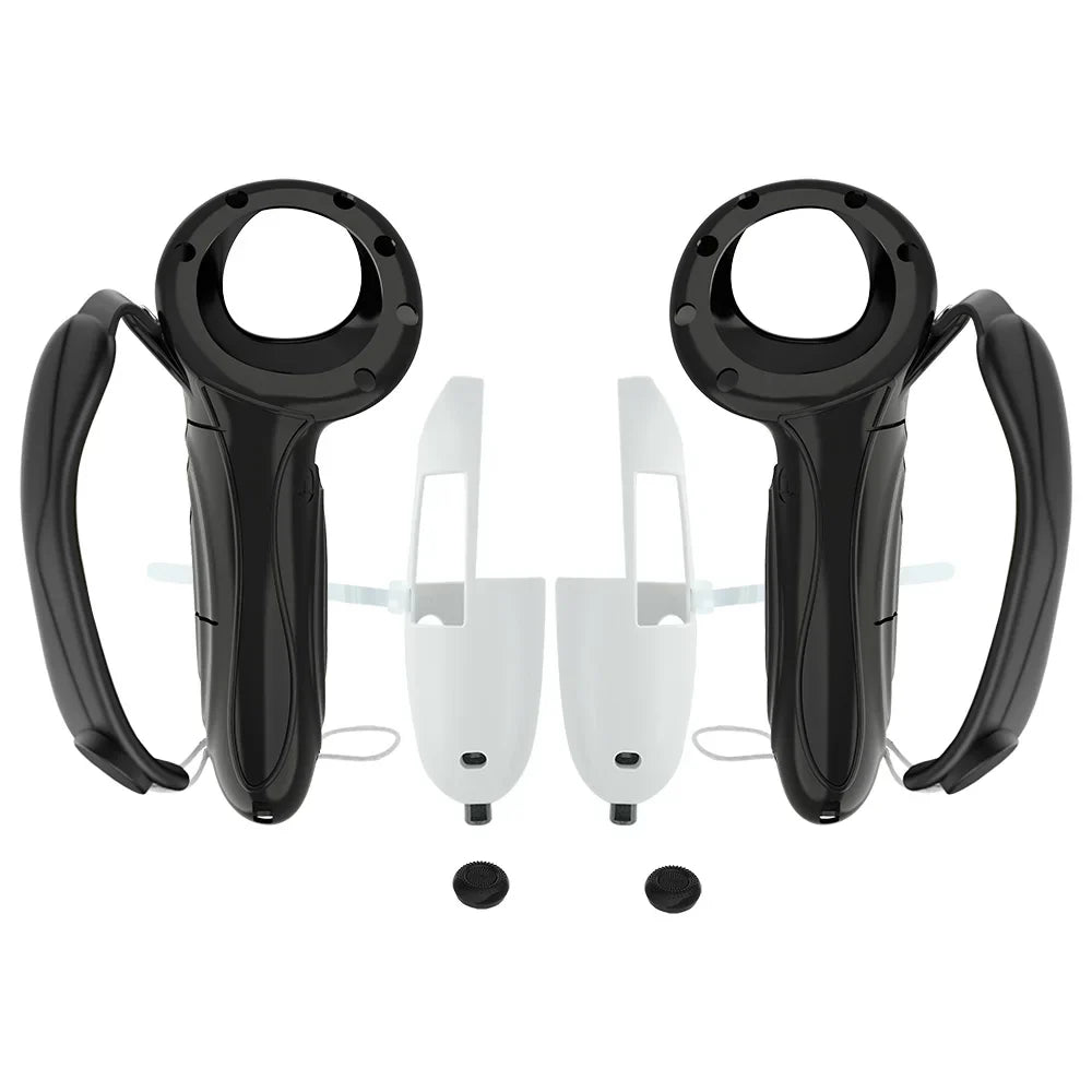 Handle Control for Meta Quest 3S โ Strap Controller Grip with Battery Open Touch & Bumper Shelf Accessory