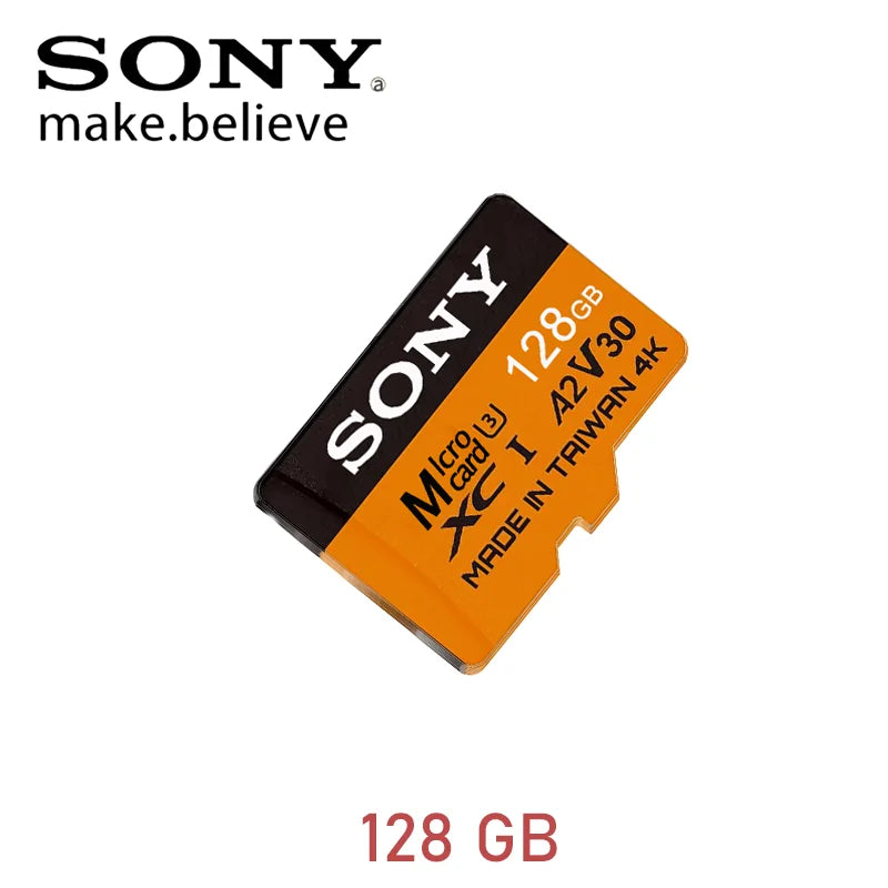 Sony High-Speed Micro SD/TF Memory Card — 2TB/1TB/512GB/256GB/128GB/64GB for Nintendo Switch (Class 10, V30)