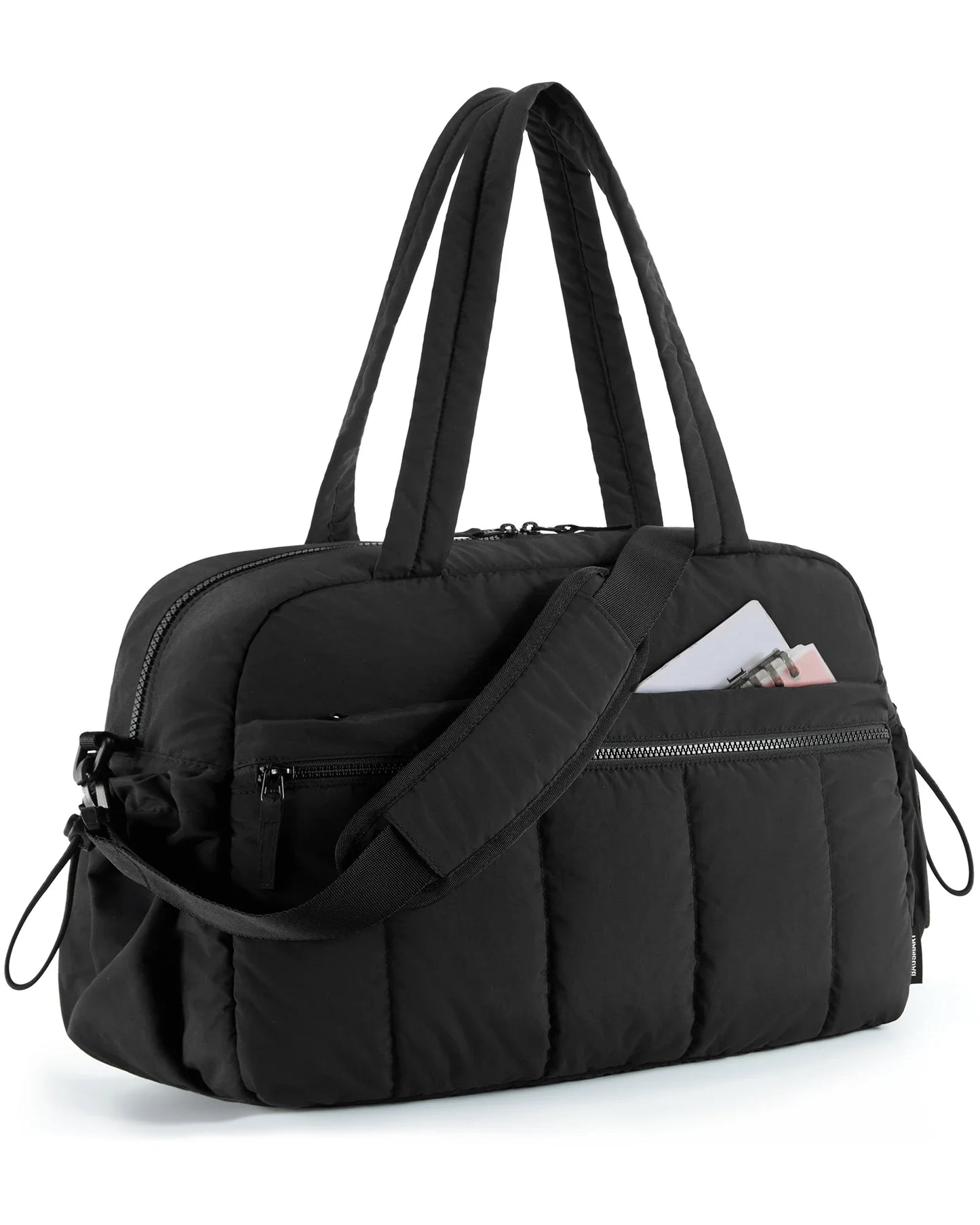 BAGSMART Travel Duffel Gym Bag for Women – Waterproof Carry-On Weekender with Wet Pocket & Cabin Luggage