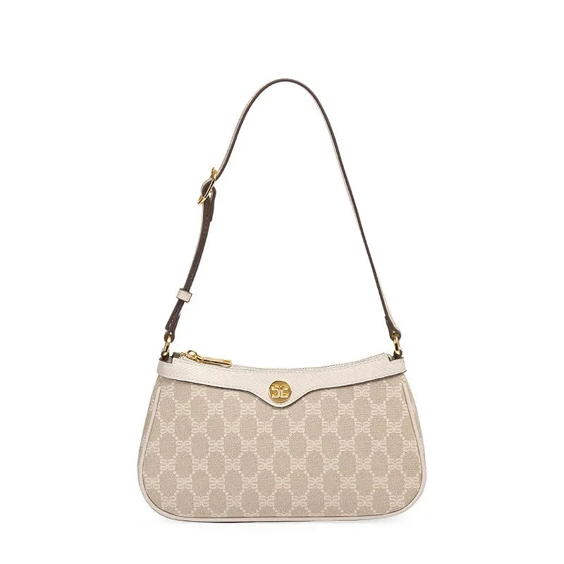 Trendy Floral Women’s Shoulder Bag – Small Square PVC Crossbody Bag for Commuting & Hip Hop Style