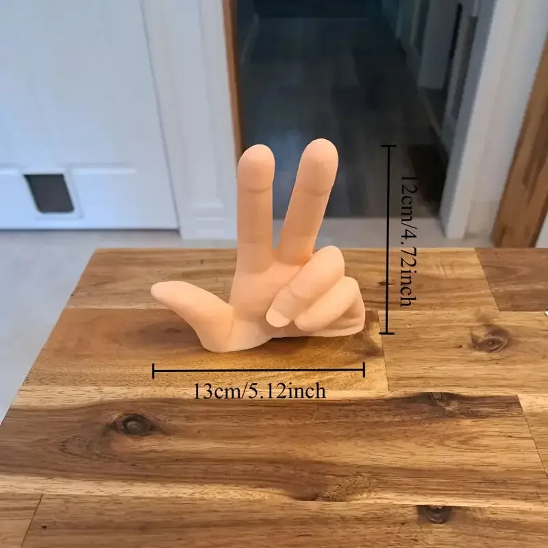 3D Printing Lazy Hand Car Interior Decoration – Waving Funny Car Pendant Prank Accessory