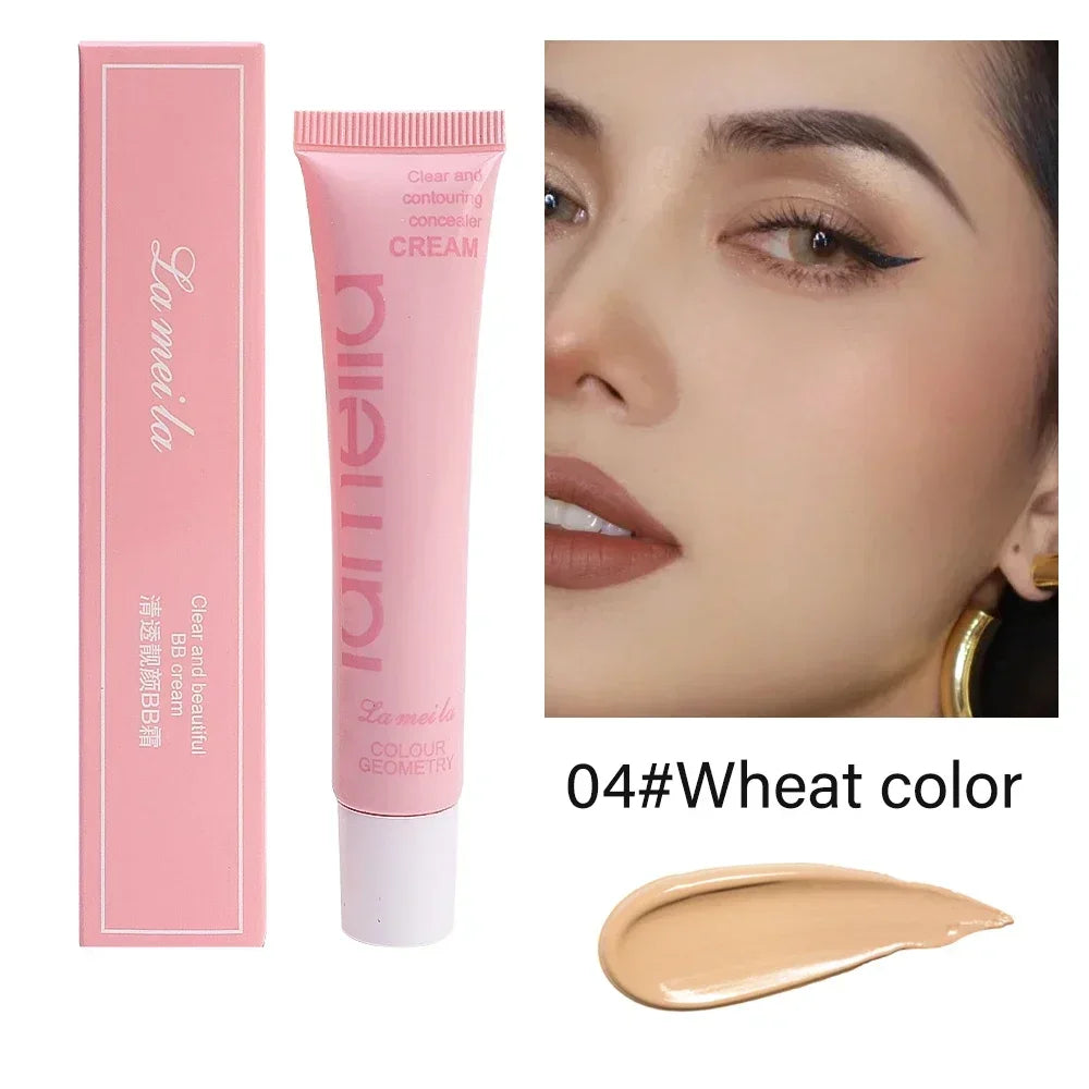 Oil-Control Matte BB Cream — Waterproof Full Coverage Liquid Foundation & Concealer for Acne, Spots, and Dark Circles
