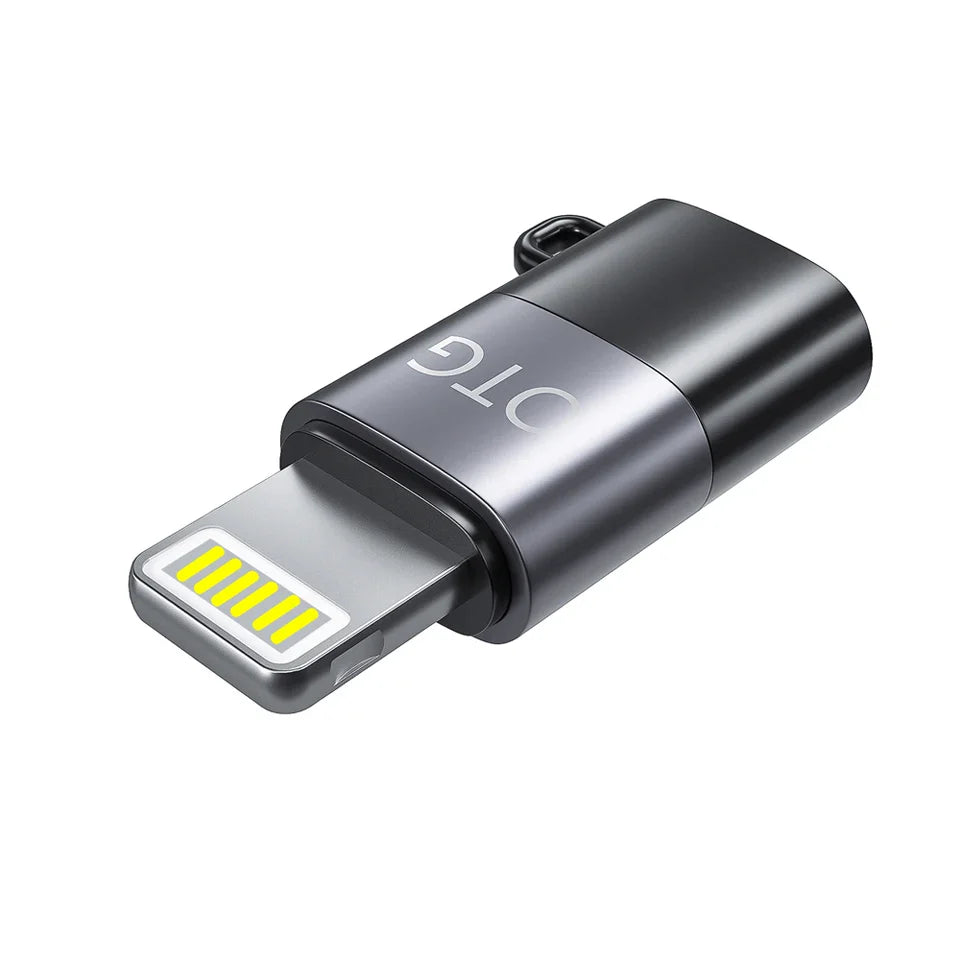 USB Type-C to Lightning OTG Adapter 8-Pin for iPhone 14/13/12/11 Pro & iPad – Type-C Audio & Microphone Connector