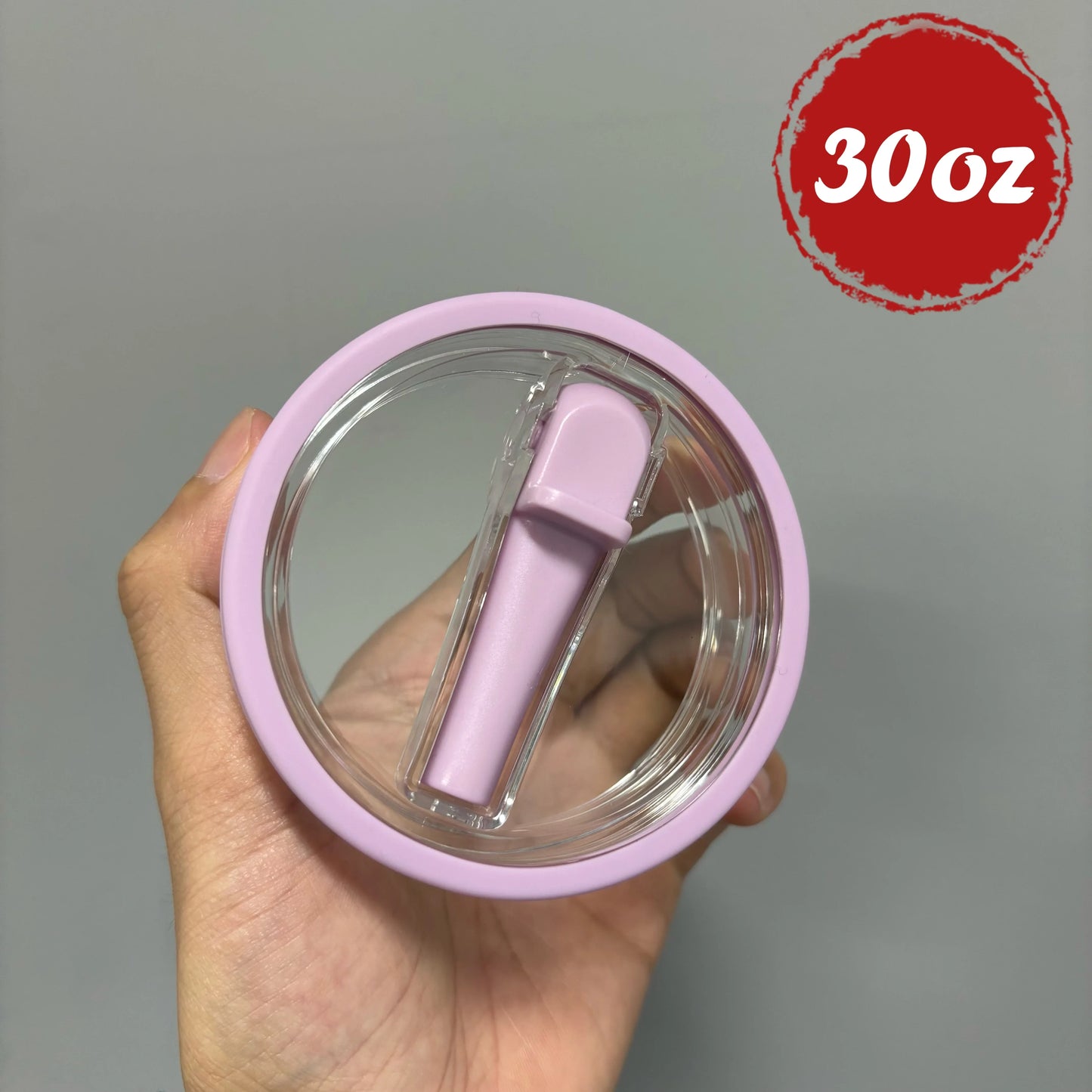 30oz/40oz Tumbler Flip Straw Lid Replacement β Spill-Proof Reusable Cover for Quencher Cups