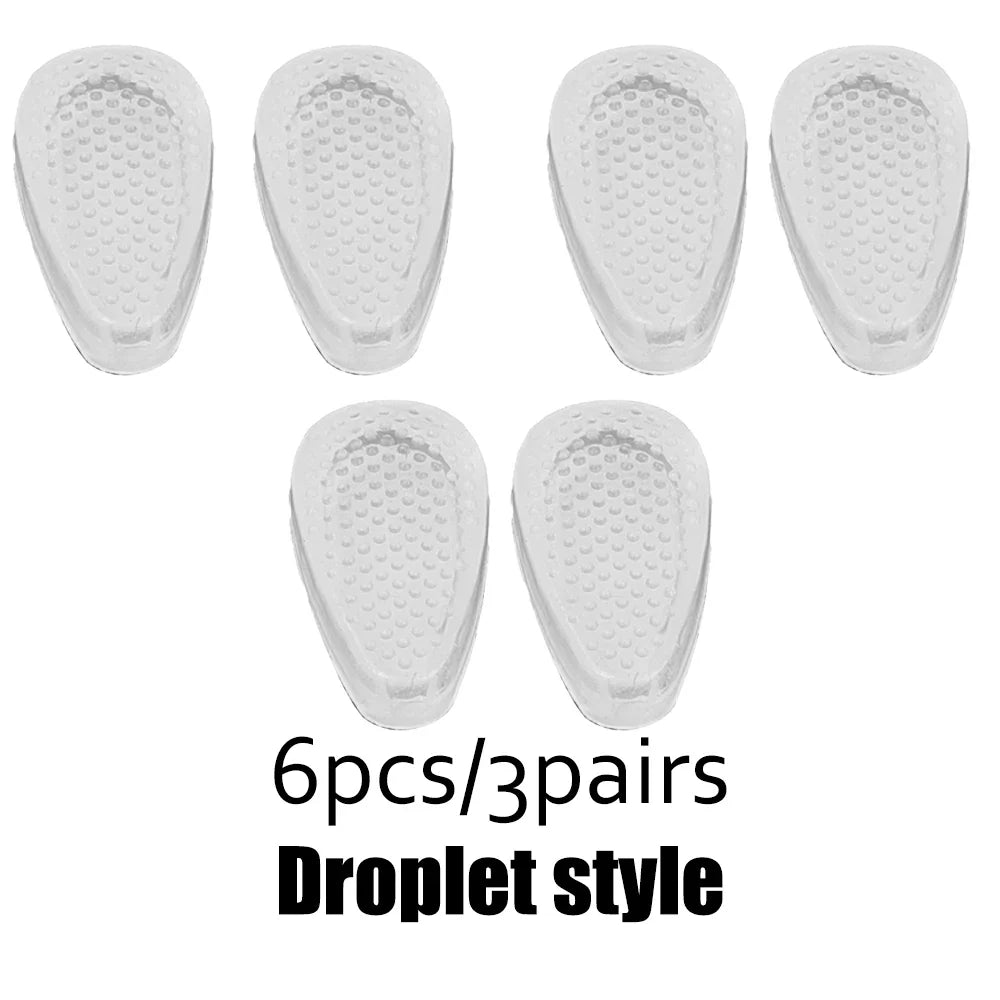 Anti-Slip Silicone Nose Pads for Glasses – Transparent Soft Self-Adhesive Eyewear Cushions