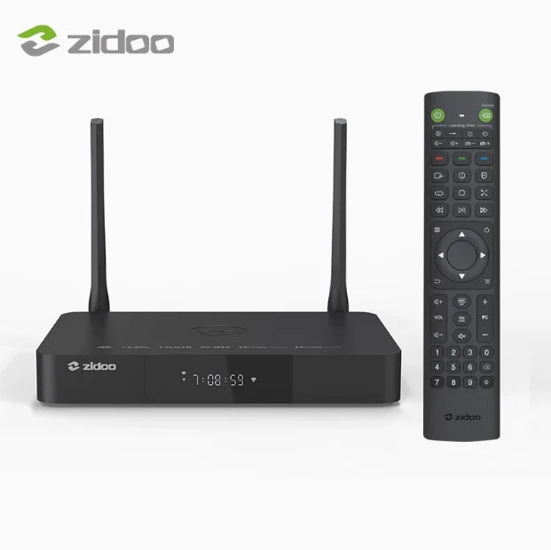 ZIDOO Z9X PRO 4K HDR Media Player — Android 11 TV Box, RTD1619BPD 64-bit Quad-Core, 4GB+32GB, VS10 Image Engine