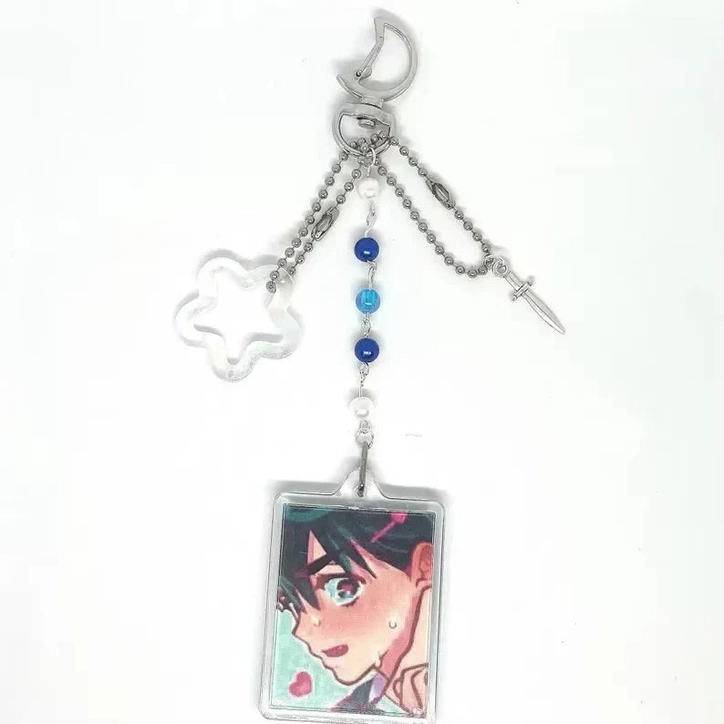 Alien Stage Acrylic Matching Keychains - Luka Mizi Hyuna Ivan Keyrings for Backpacks, Phones & Christmas Gifts