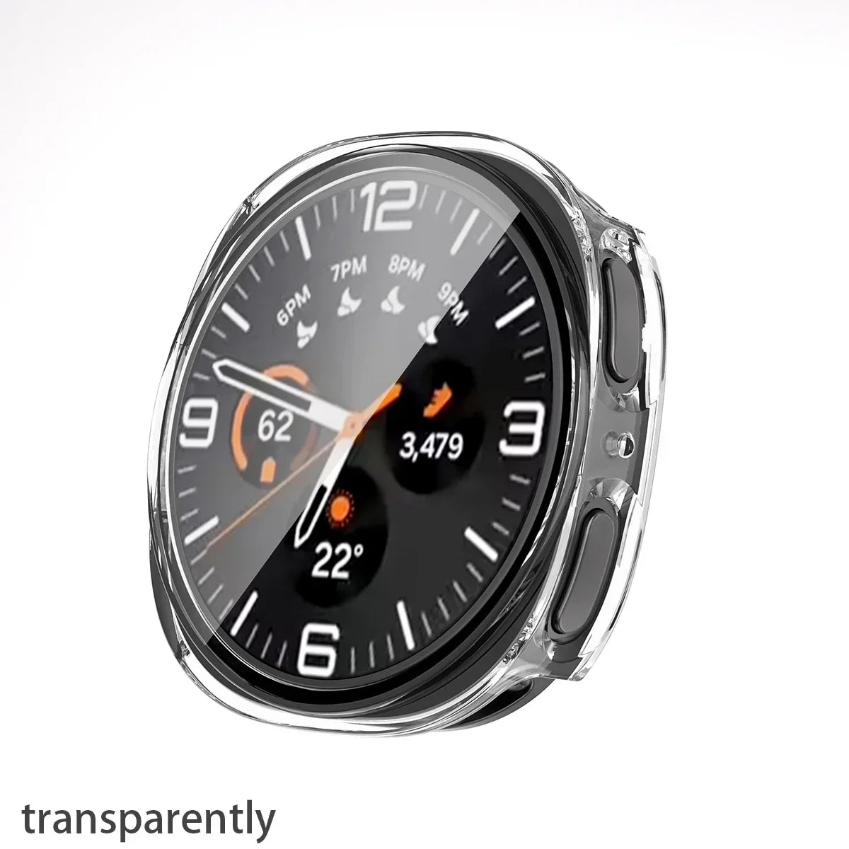 Samsung Galaxy Watch 8 Screen Protector Case – Full Coverage Tempered Glass & Scratch-Resistant Bumper Cover for 40mm/44mm Watch 8