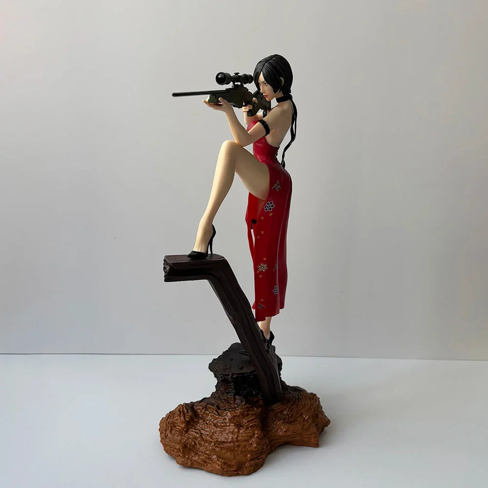 Biohazard RE Jill Valentine & Leon S. Kennedy Anime Figure – Evil Game Collectible Statue for Birthday Gifts