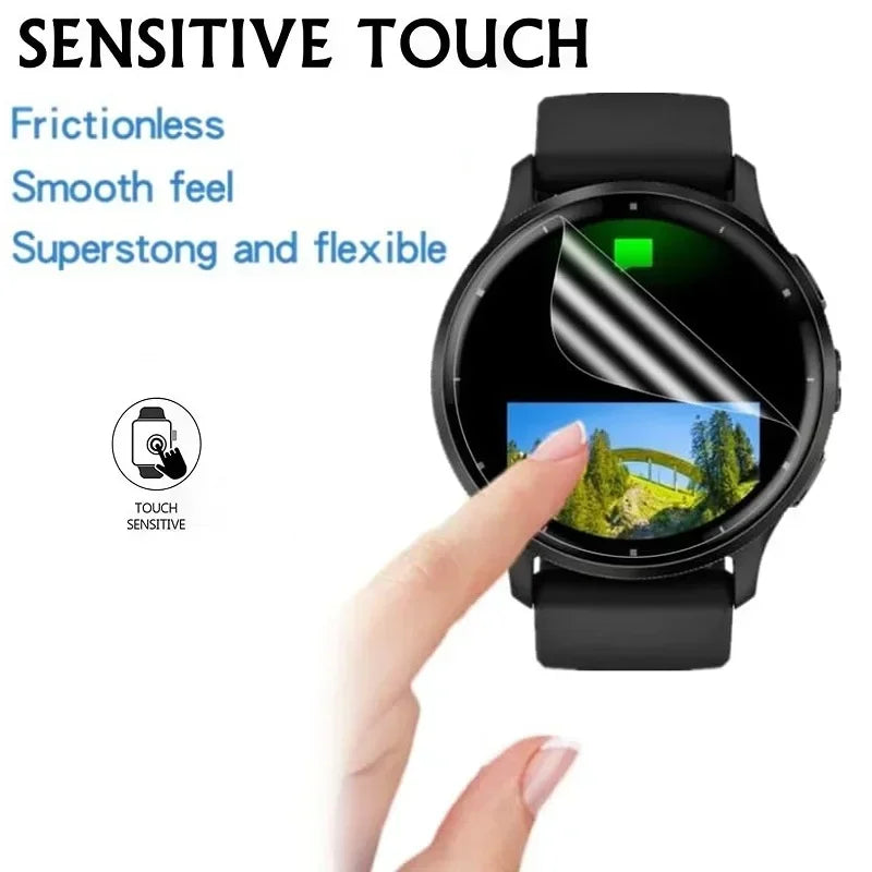Hydrogel Screen Protector for Garmin Venu – Soft TPU Anti-Scratch Film for Venu 3/3S, Venu 2/2S (Not Glass)