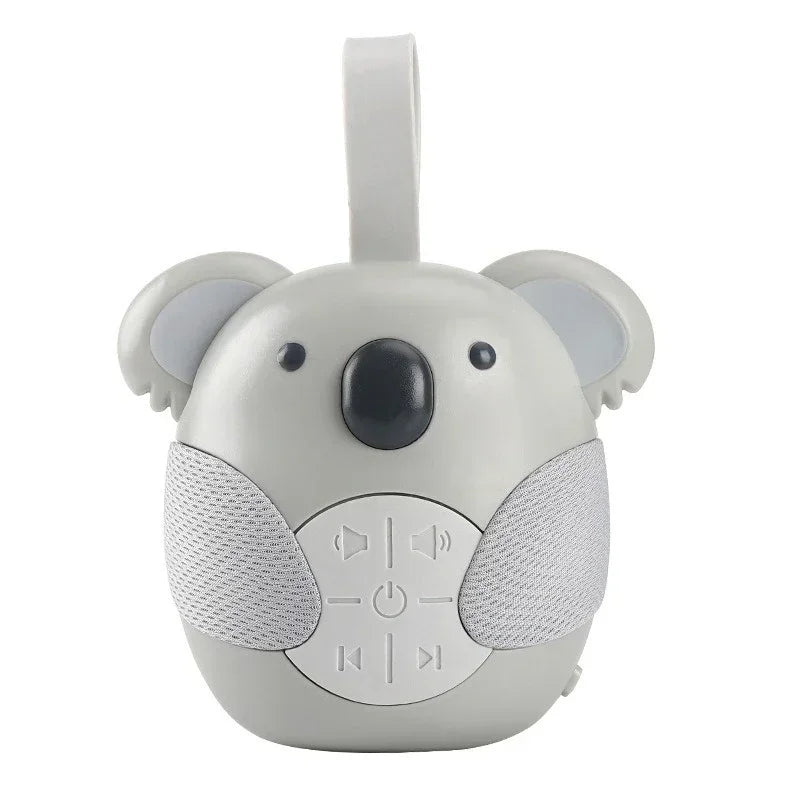 Portable White Noise Machine for Babies – Soother with 5 Music Sounds, Night Light & Timed Shutdown for Toddler Sleep