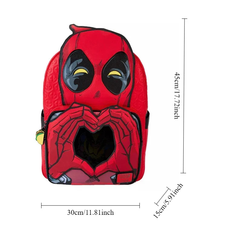 Loungefly Marvel Deadpool Mini Backpack β Stylish School Bag & Gift for Going Out