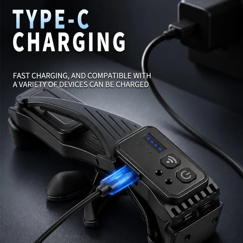 Rechargeable COB LED Headlamp - Type-C Waterproof Work Light for Car Maintenance & Repair