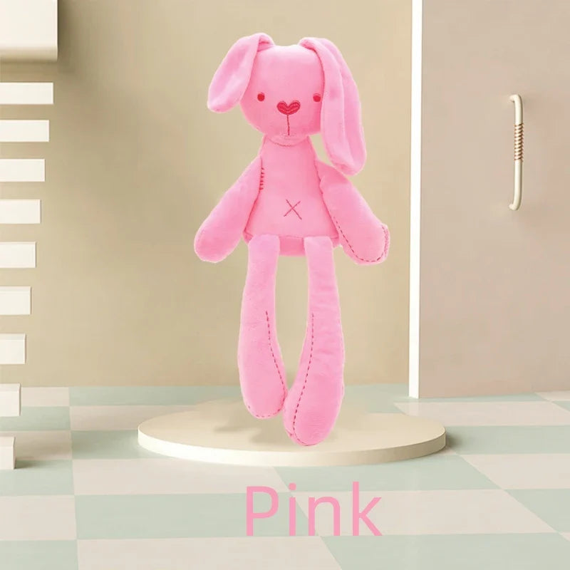 Cute Cartoon Plush Rabbit Doll – Kids Toy, Birthday Gift, Baby Stroller Sleeping Partner & Crib Tent Decor Ornament